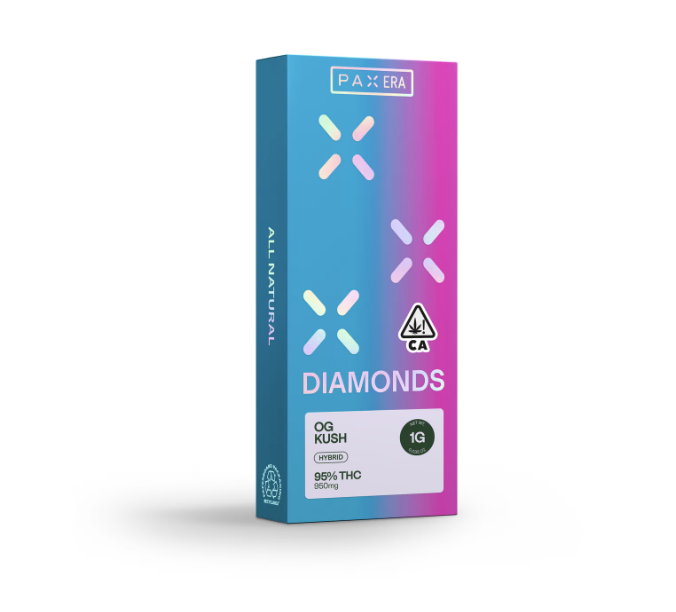 Pax Diamonds : OG Kush - 1g PAX - Eaze Delivery Vape